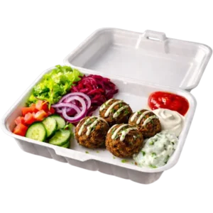 Falafel Platter (Turkish Style)